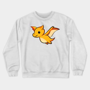 cartoon pterodactyl Crewneck Sweatshirt